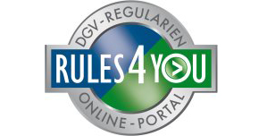 Logo - RULES4YOU Regularien-Online-Portal des Deutschen Golf Verbandes